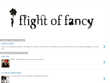 Tablet Screenshot of flightoffancybymap.blogspot.com