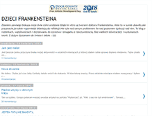 Tablet Screenshot of dziecifrankensteina.blogspot.com