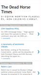 Mobile Screenshot of deadhorsetimes.blogspot.com