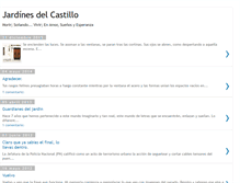 Tablet Screenshot of jardinesdelcastillo.blogspot.com