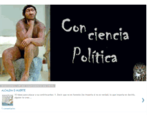 Tablet Screenshot of con-ciencia-politica.blogspot.com
