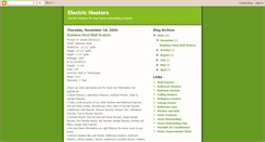 Desktop Screenshot of electric-heaters.blogspot.com