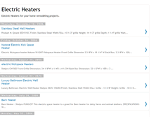 Tablet Screenshot of electric-heaters.blogspot.com