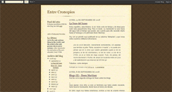 Desktop Screenshot of entrecronopios.blogspot.com