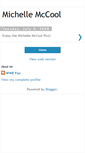 Mobile Screenshot of michellemccoolpics.blogspot.com