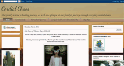 Desktop Screenshot of cordialchaos.blogspot.com