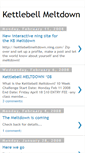 Mobile Screenshot of kettlebellmeltdown.blogspot.com