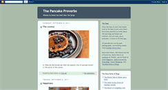 Desktop Screenshot of pancakeproverbs.blogspot.com
