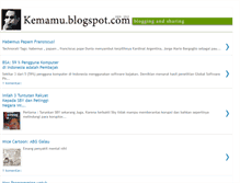 Tablet Screenshot of kemamu.blogspot.com