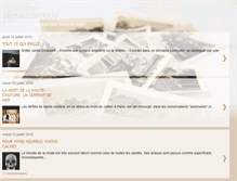 Tablet Screenshot of clichesdemode.blogspot.com