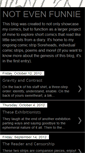 Mobile Screenshot of notevenfunnie.blogspot.com