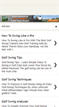 Mobile Screenshot of mpro-golfswing.blogspot.com