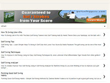 Tablet Screenshot of mpro-golfswing.blogspot.com