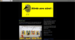 Desktop Screenshot of birdsarenice.blogspot.com