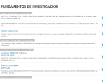 Tablet Screenshot of finvestigacion.blogspot.com