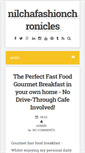 Mobile Screenshot of nilchafashionchronicles.blogspot.com