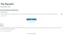 Tablet Screenshot of dkpannell.blogspot.com