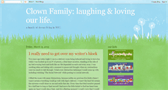 Desktop Screenshot of clownfamily.blogspot.com