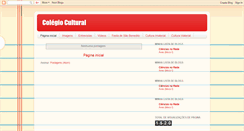 Desktop Screenshot of colegiocultural.blogspot.com