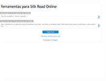 Tablet Screenshot of botsilkroadonline.blogspot.com