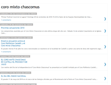 Tablet Screenshot of coro-mixto-chascomus.blogspot.com