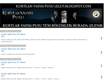 Tablet Screenshot of kurtlar-vadisi-pusu-izlet.blogspot.com