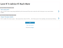 Tablet Screenshot of lovenitgirl.blogspot.com
