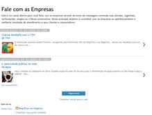 Tablet Screenshot of falecomempresas.blogspot.com