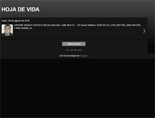 Tablet Screenshot of hojadevidaingenierojonhnieorozco.blogspot.com