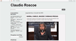 Desktop Screenshot of claudioroscoe.blogspot.com
