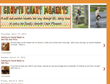 Tablet Screenshot of growthchartmoments.blogspot.com