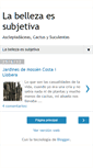 Mobile Screenshot of labellezaessubjetiva.blogspot.com