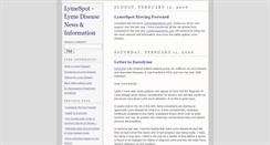 Desktop Screenshot of lymespot.blogspot.com