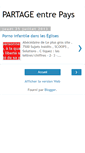 Mobile Screenshot of partagemondial.blogspot.com