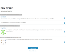 Tablet Screenshot of erikterrel.blogspot.com