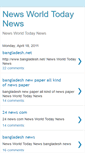 Mobile Screenshot of newsworldtodaynews.blogspot.com