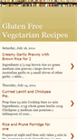 Mobile Screenshot of glutenfreevegetarianrecipies.blogspot.com
