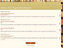 Tablet Screenshot of glutenfreevegetarianrecipies.blogspot.com
