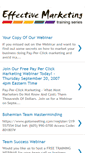 Mobile Screenshot of effectivemarketing101.blogspot.com