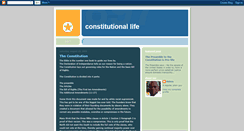 Desktop Screenshot of melvinsconstitutionalviews.blogspot.com