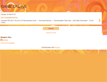 Tablet Screenshot of gamesonlineterbaru.blogspot.com