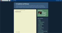 Desktop Screenshot of cantinhodopelicano.blogspot.com