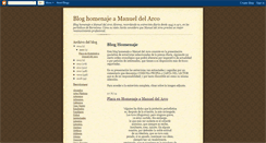 Desktop Screenshot of centenariomanolodelarco.blogspot.com