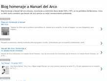Tablet Screenshot of centenariomanolodelarco.blogspot.com