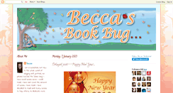 Desktop Screenshot of beccabookbug.blogspot.com