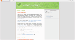 Desktop Screenshot of fatlobyte.blogspot.com