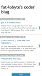 Mobile Screenshot of fatlobyte.blogspot.com