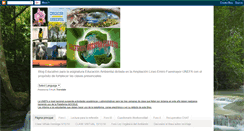 Desktop Screenshot of educacionambiental12.blogspot.com