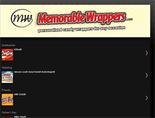 Tablet Screenshot of memorablewrappers.blogspot.com