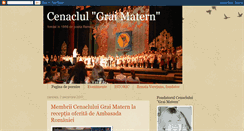 Desktop Screenshot of cenaclulgraimatern.blogspot.com